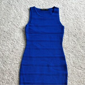 Karen Millen xs bodycon blue dress